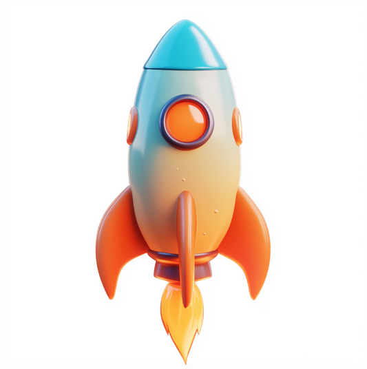 3D Cartoon Icons For Social Media