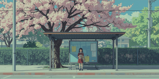 90s Retro Aesthetic Anime Illustrations