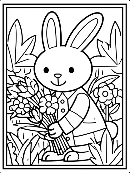 Childrens Animal Coloring Pages