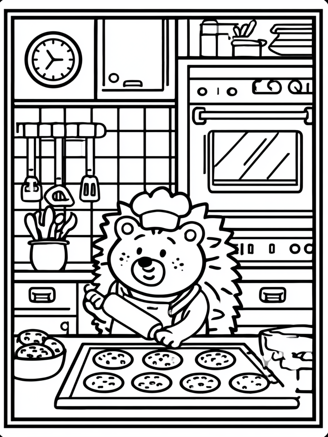 Childrens Animal Coloring Pages