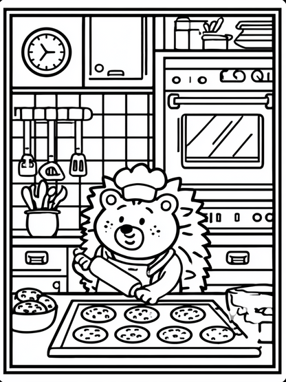 Childrens Animal Coloring Pages