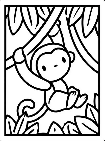 Childrens Animal Coloring Pages