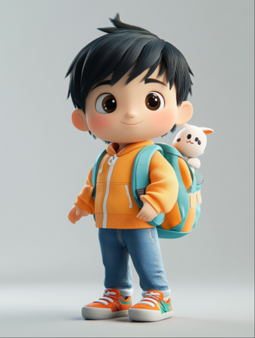 3D Realistic Cartoon Figurines