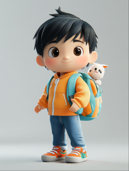 3D Realistic Cartoon Figurines