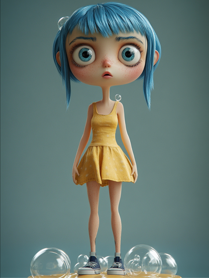 3D Realistic Cartoon Figurines