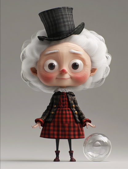 3D Realistic Cartoon Figurines
